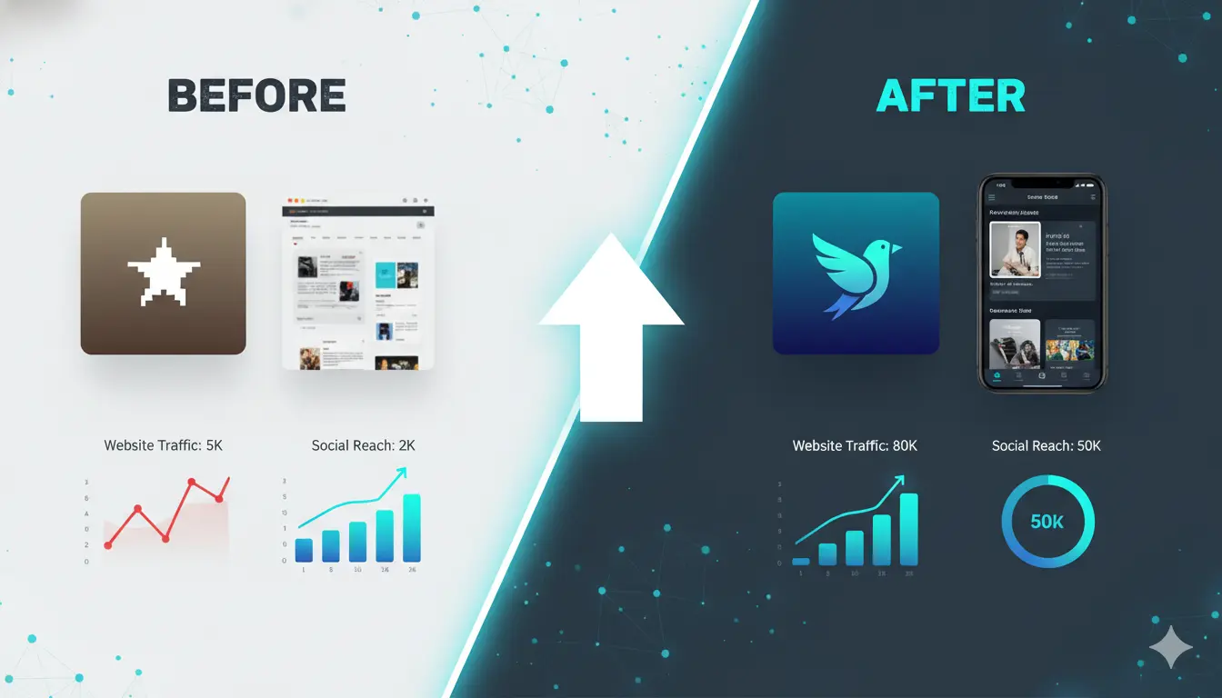 A-split-screen-showing-before_after-brand-transformation-with-compelling-visual-elements-and-marketing-metrics.